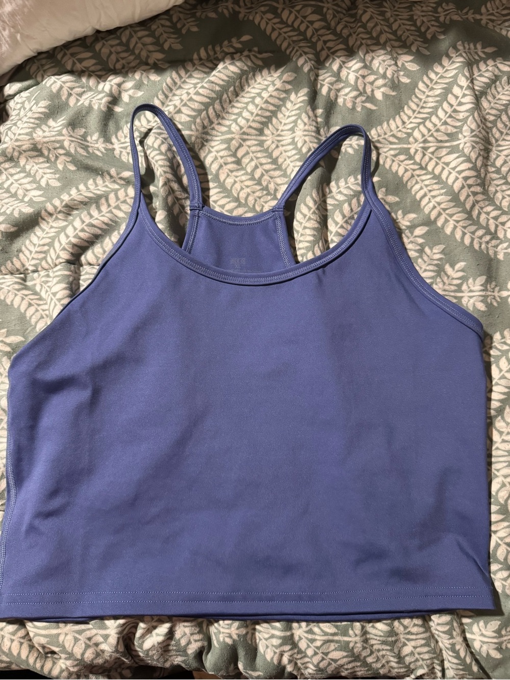 Fleo Purple Racerback Tank Top
